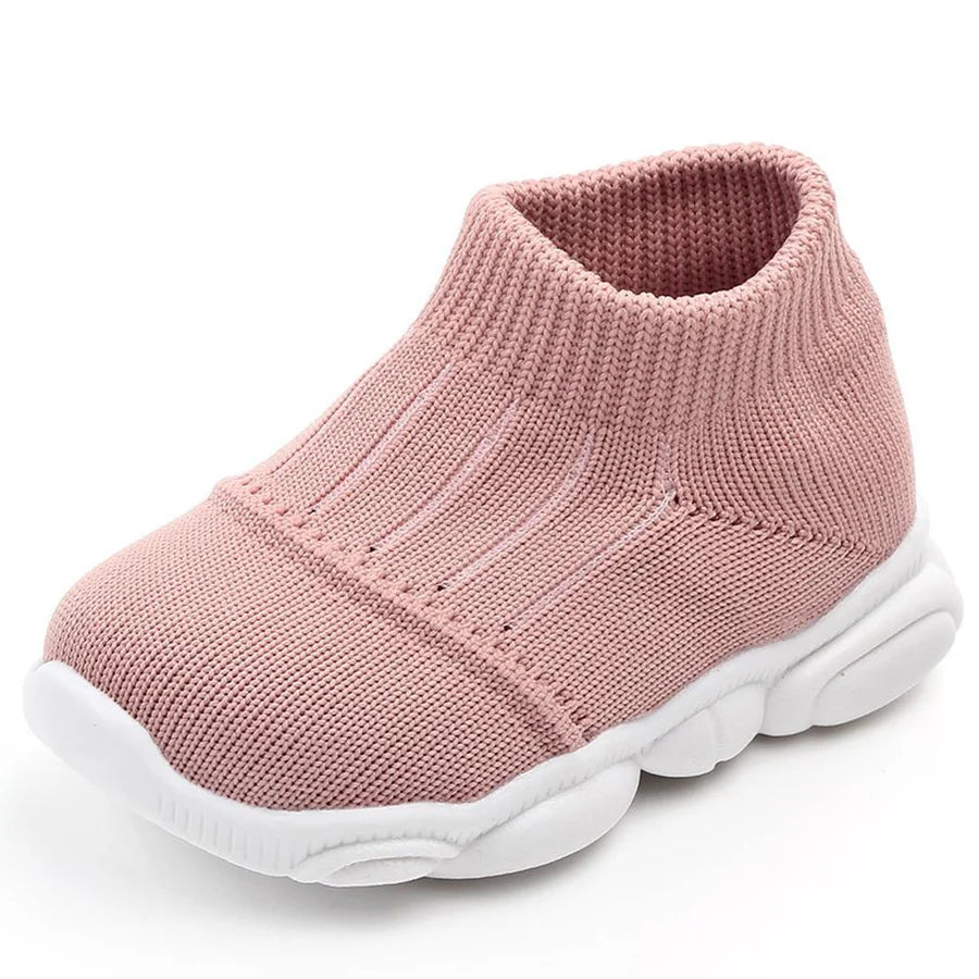 Baby Boys Breathable Slip On Mesh Sneakers