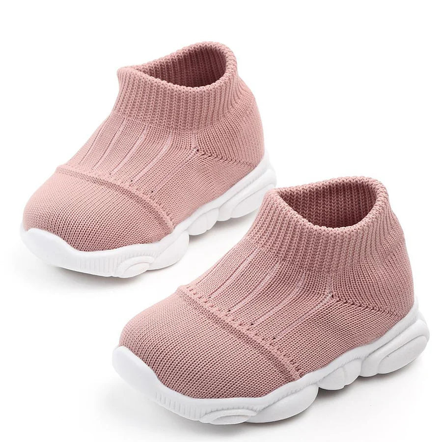 Baby Boys Breathable Slip On Mesh Sneakers