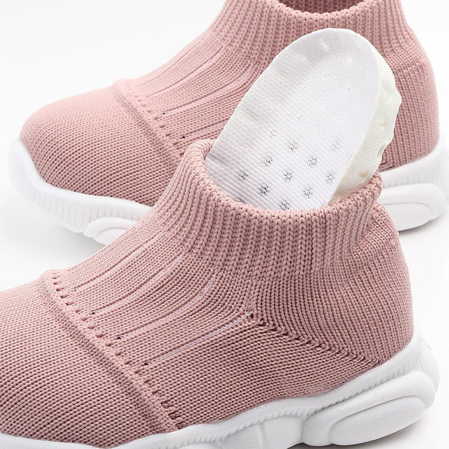 Baby Boys Breathable Slip On Mesh Sneakers