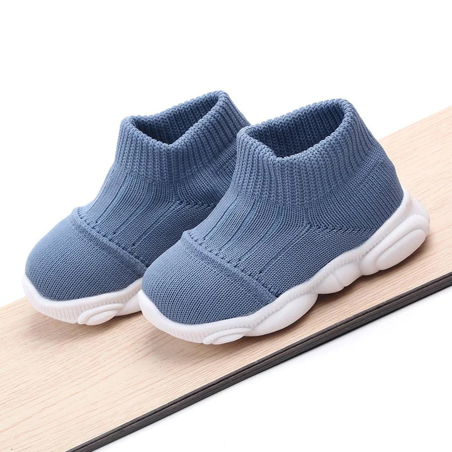 Baby Boys Breathable Slip On Mesh Sneakers