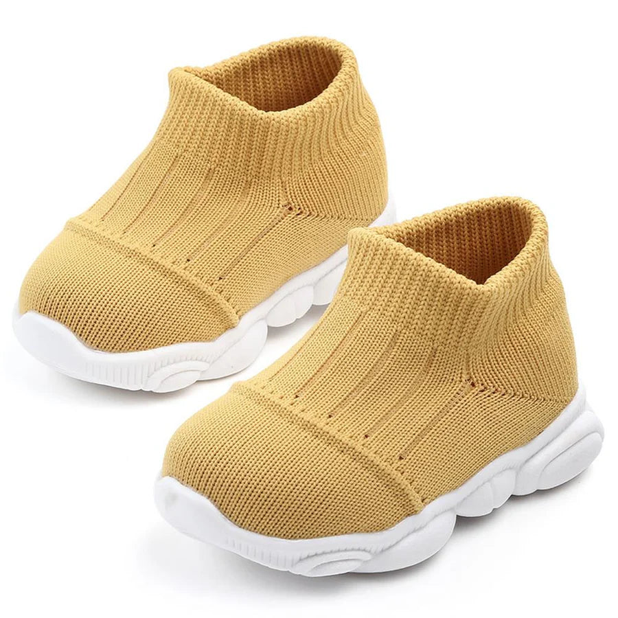 Baby Boys Breathable Slip On Mesh Sneakers