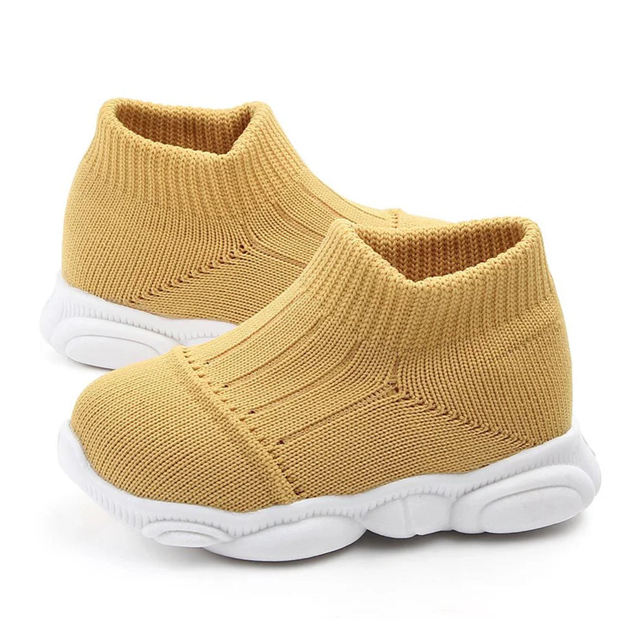 Baby Boys Breathable Slip On Mesh Sneakers