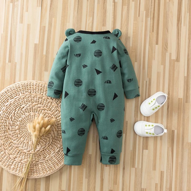 Baby Boys Cartoon Design Jumpsuit