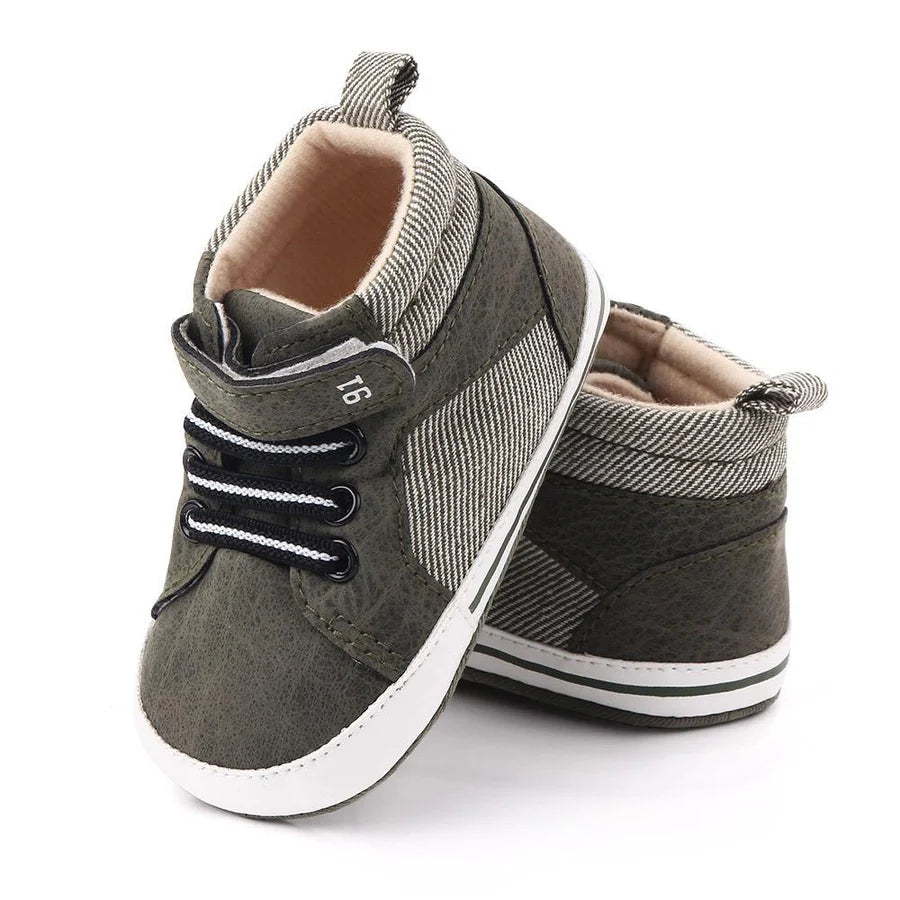 Baby Boys Casual Magic Tape High-Top Sneakers