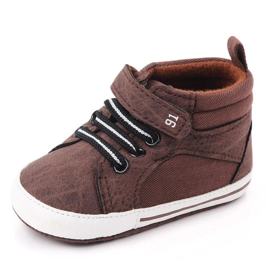 Baby Boys Casual Magic Tape High-Top Sneakers