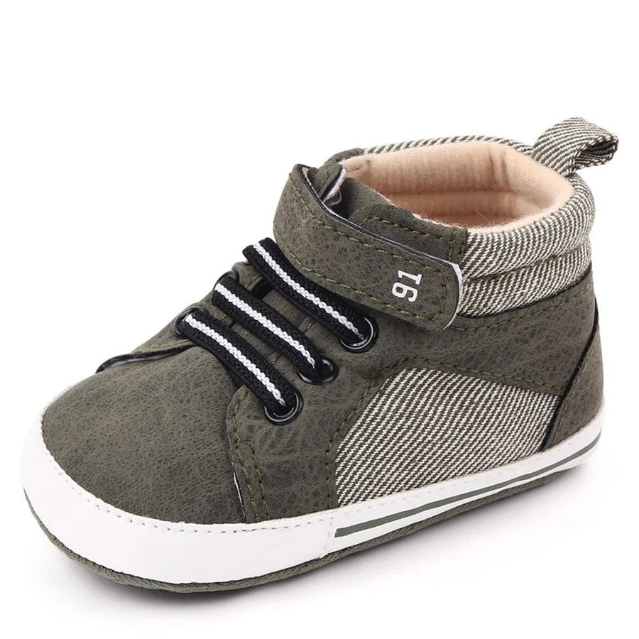 Baby Boys Casual Magic Tape High-Top Sneakers