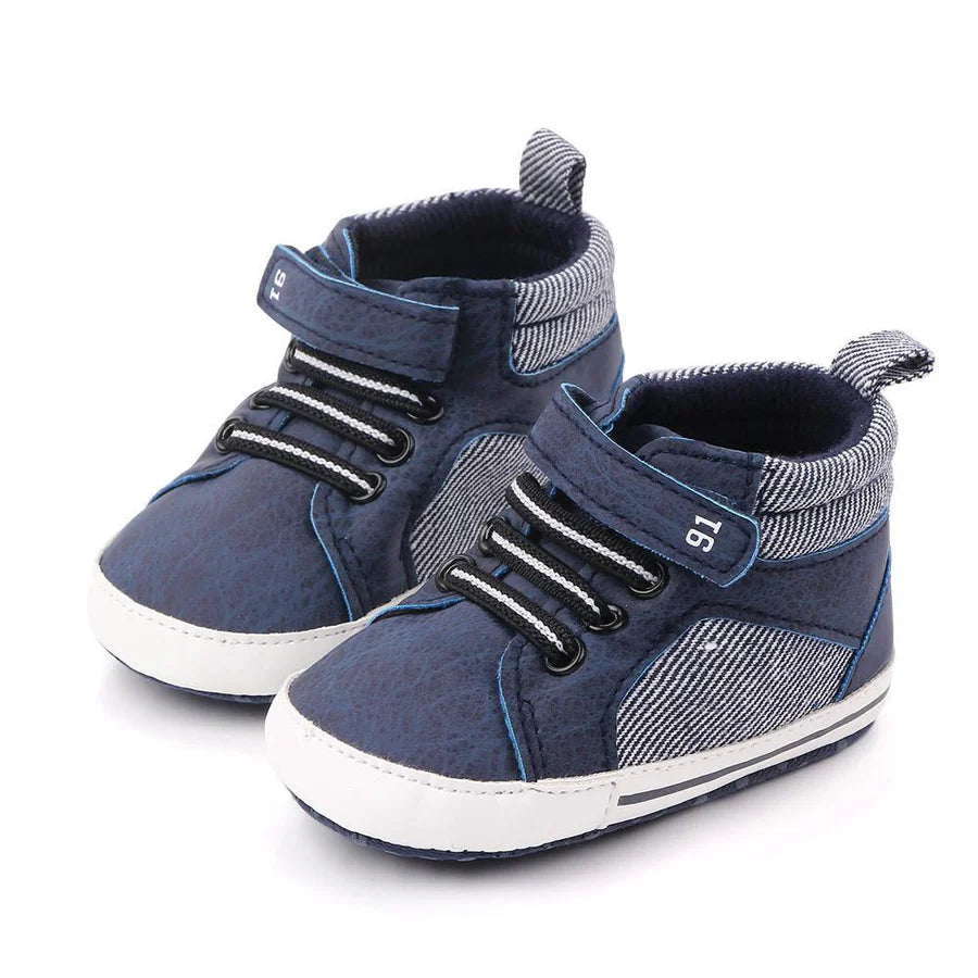 Baby Boys Casual Magic Tape High-Top Sneakers