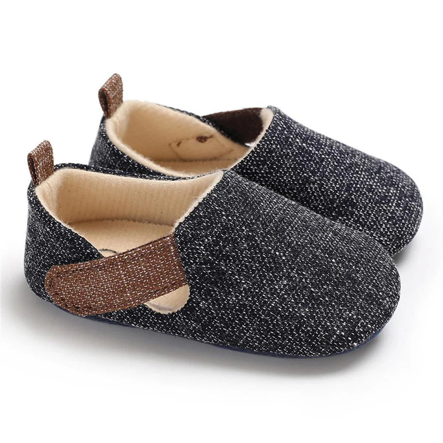 Baby Boys Casual Magic Tape Loafer Shoes