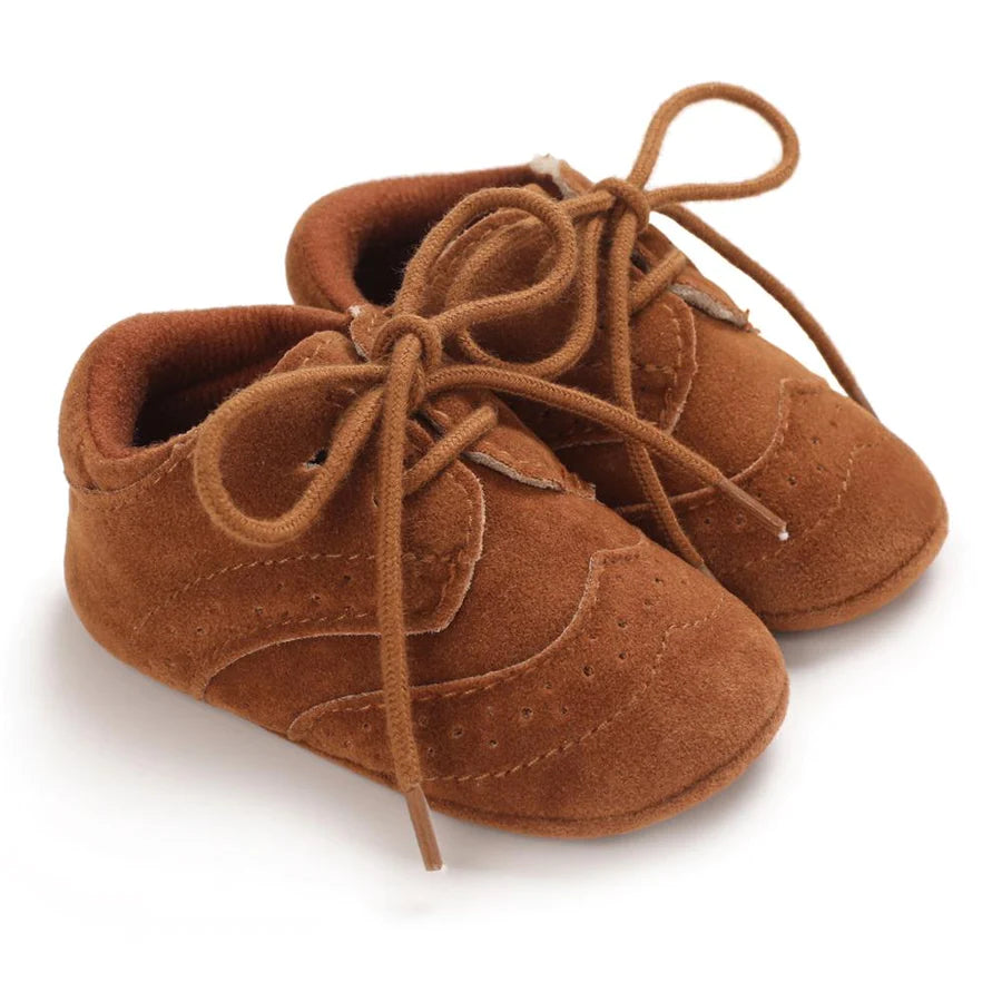 Baby Boys Lace Up Casual Flat Shoes