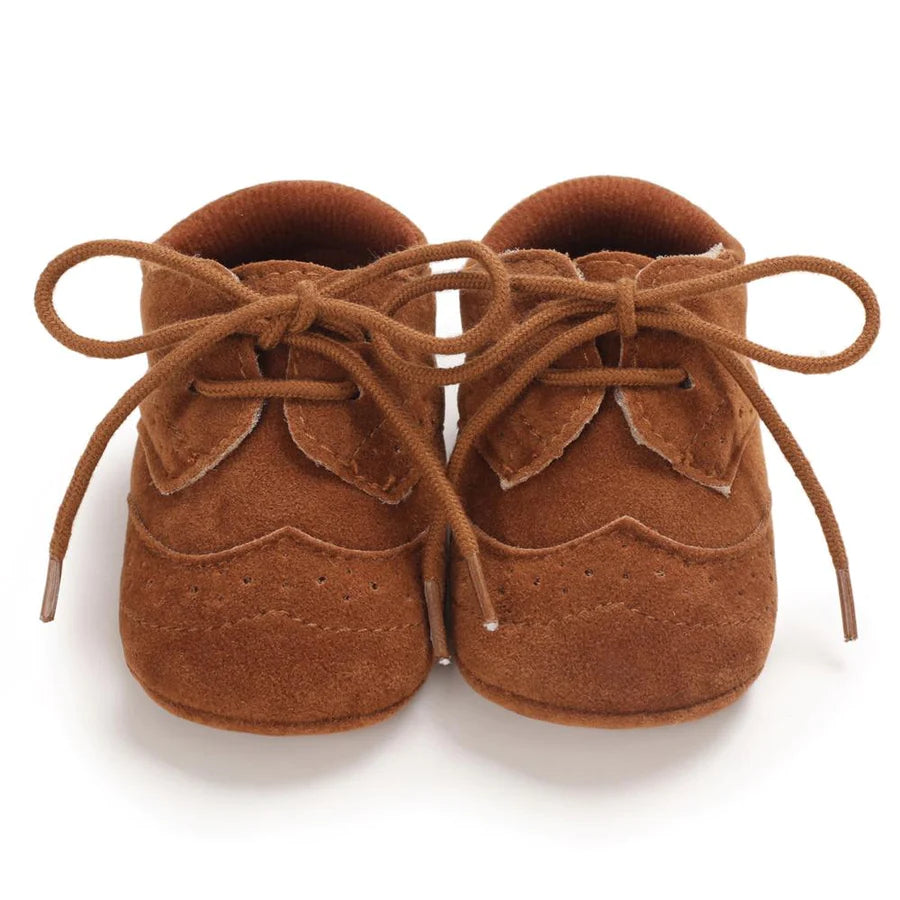 Baby Boys Lace Up Casual Flat Shoes