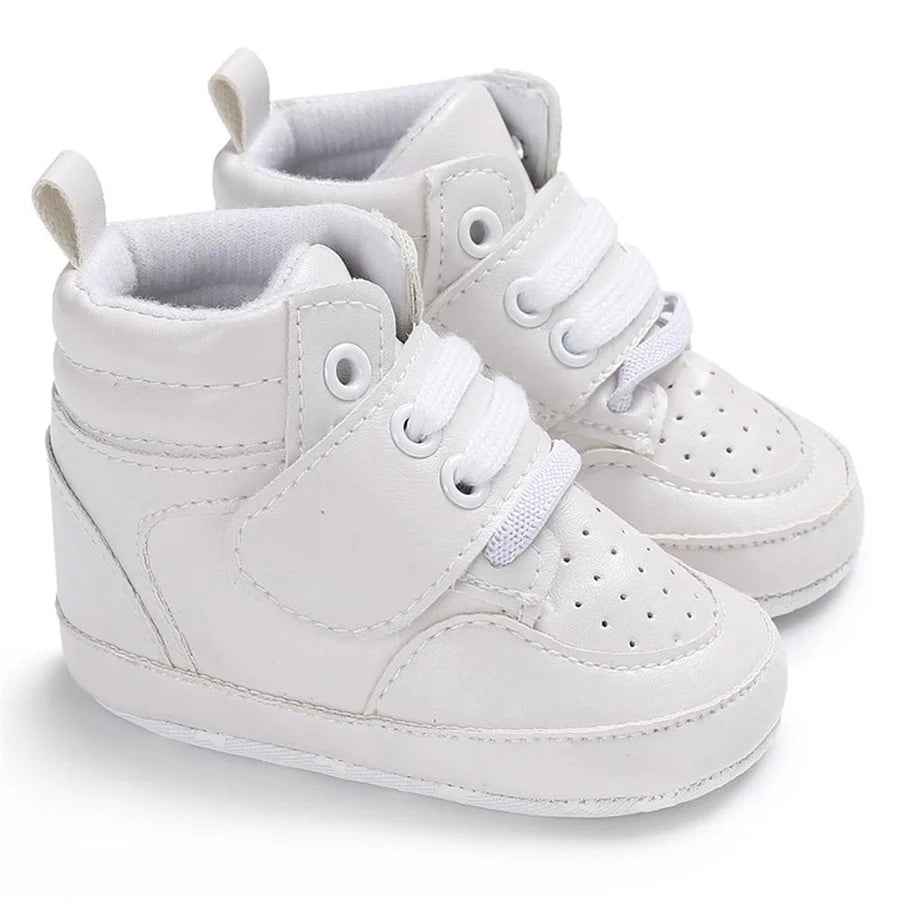 Baby Boys Magic Tape AirForceOne Style High-Top Sneakers