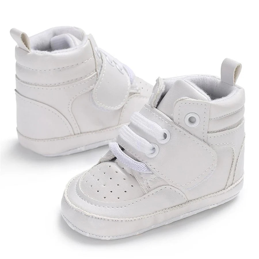 Baby Boys Magic Tape AirForceOne Style High-Top Sneakers