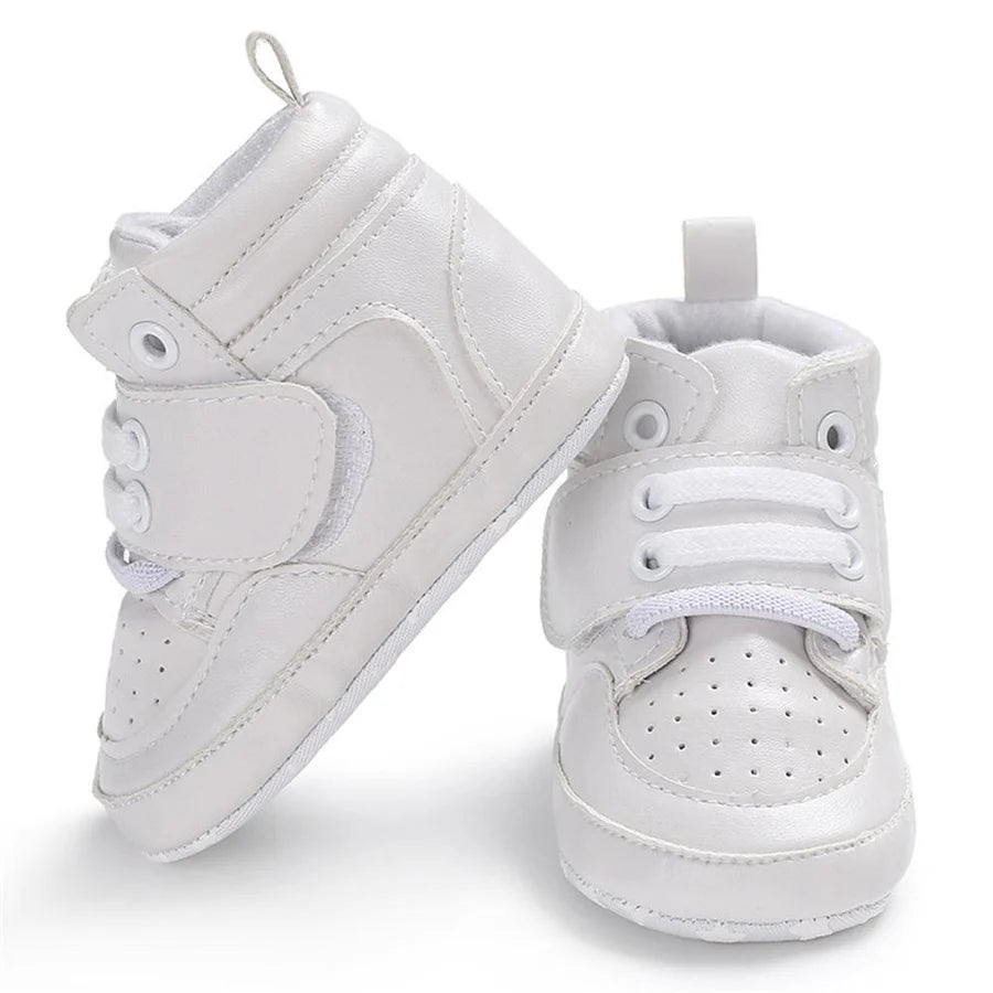 Baby Boys Magic Tape AirForceOne Style High-Top Sneakers