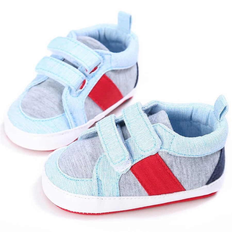 Baby Boys Magic Tape Canvas Cool Casual Sneakers