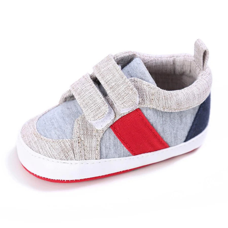 Baby Boys Magic Tape Canvas Cool Casual Sneakers