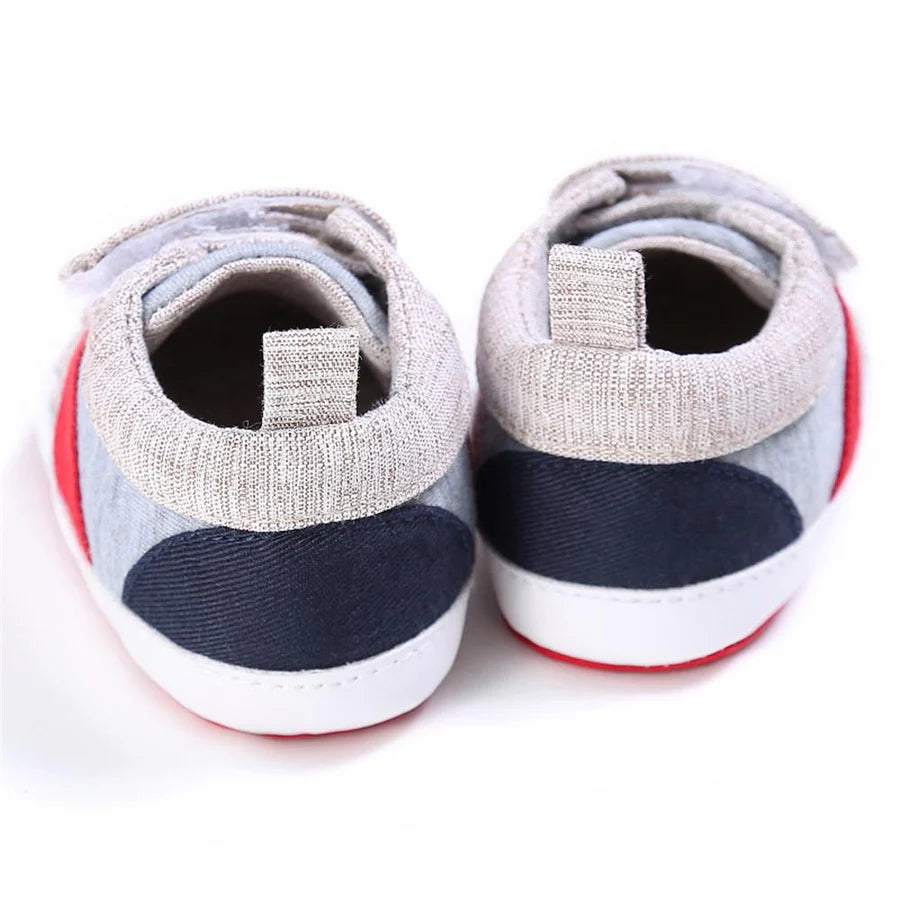 Baby Boys Magic Tape Canvas Cool Casual Sneakers