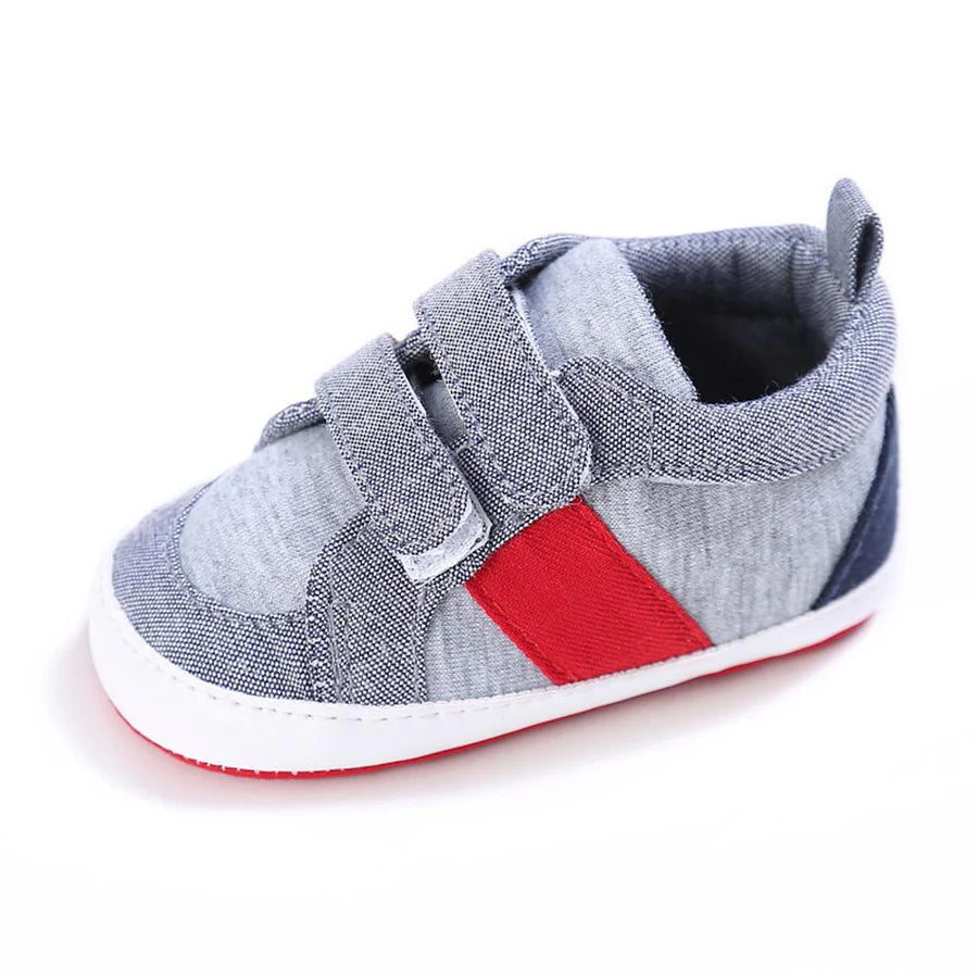 Baby Boys Magic Tape Canvas Cool Casual Sneakers