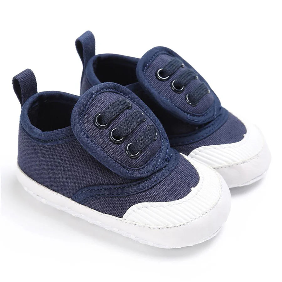 Baby Boys Magic Tape Canvas Lowtop Sneakers