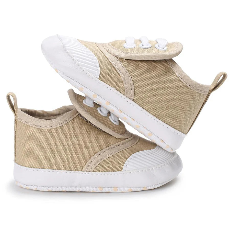 Baby Boys Magic Tape Canvas Lowtop Sneakers