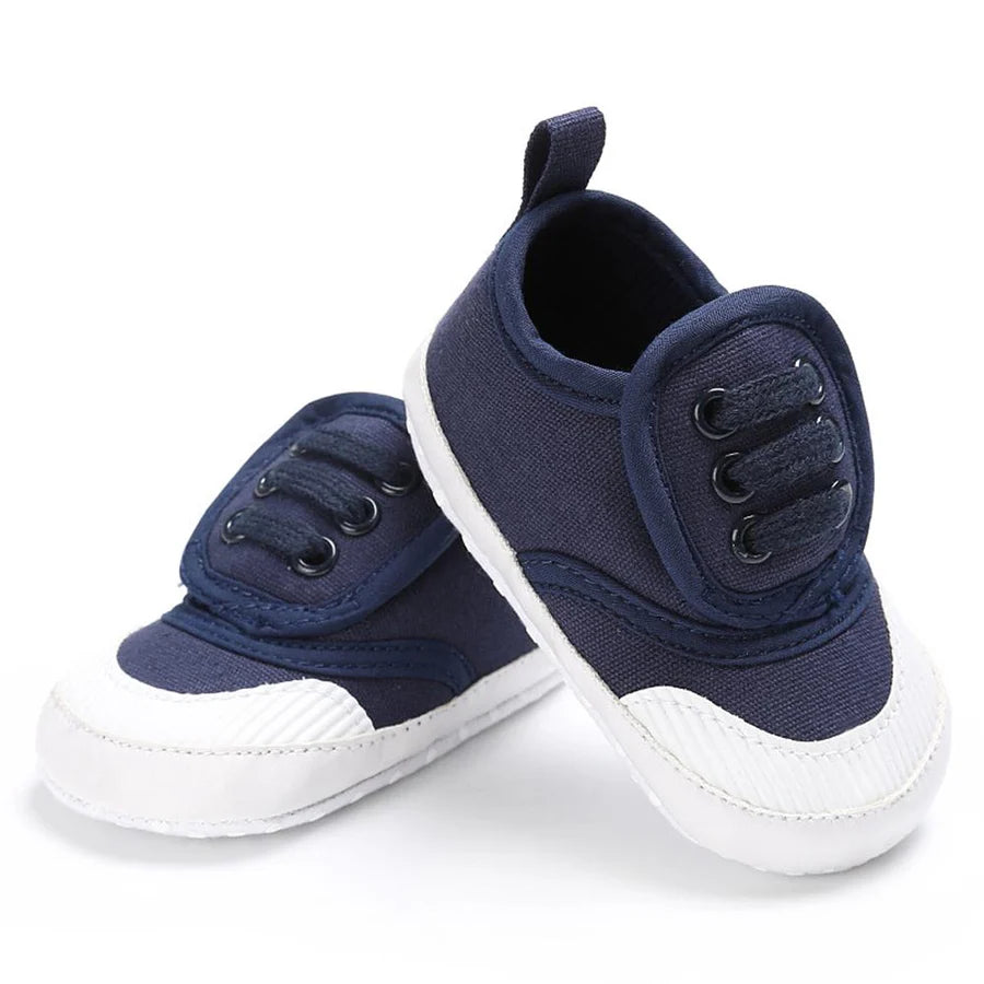 Baby Boys Magic Tape Canvas Lowtop Sneakers