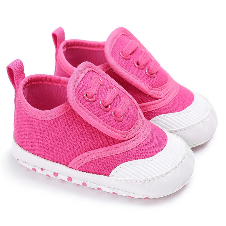 Baby Boys Magic Tape Canvas Lowtop Sneakers