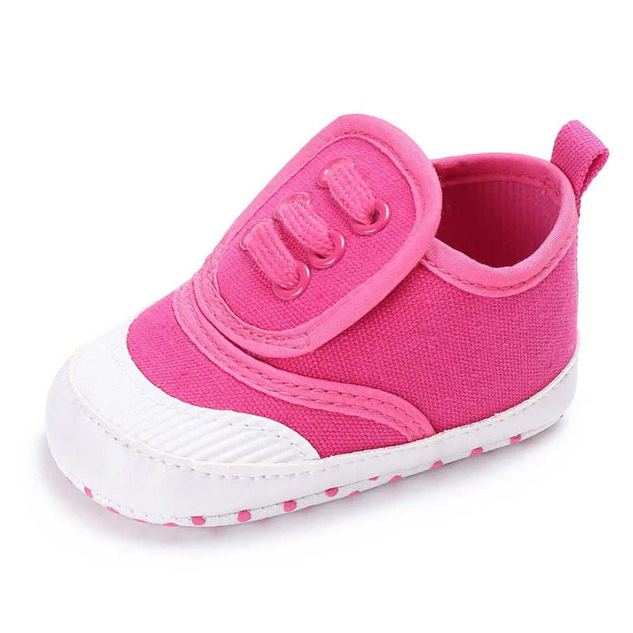 Baby Boys Magic Tape Canvas Lowtop Sneakers