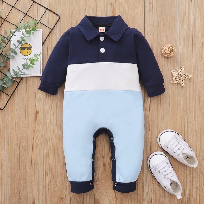 Baby Boys Polo Romper