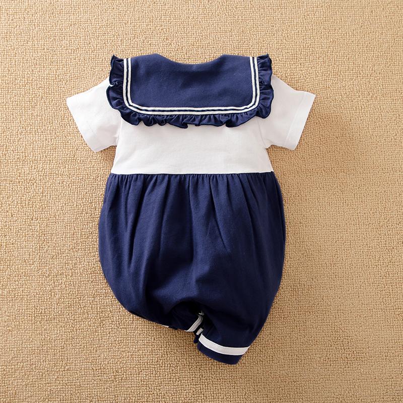 Baby Boys Sailor Jumpsuit