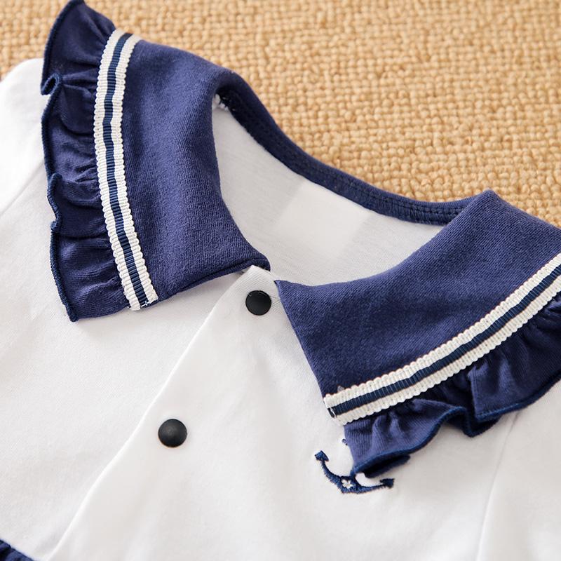 Baby Boys Sailor Jumpsuit