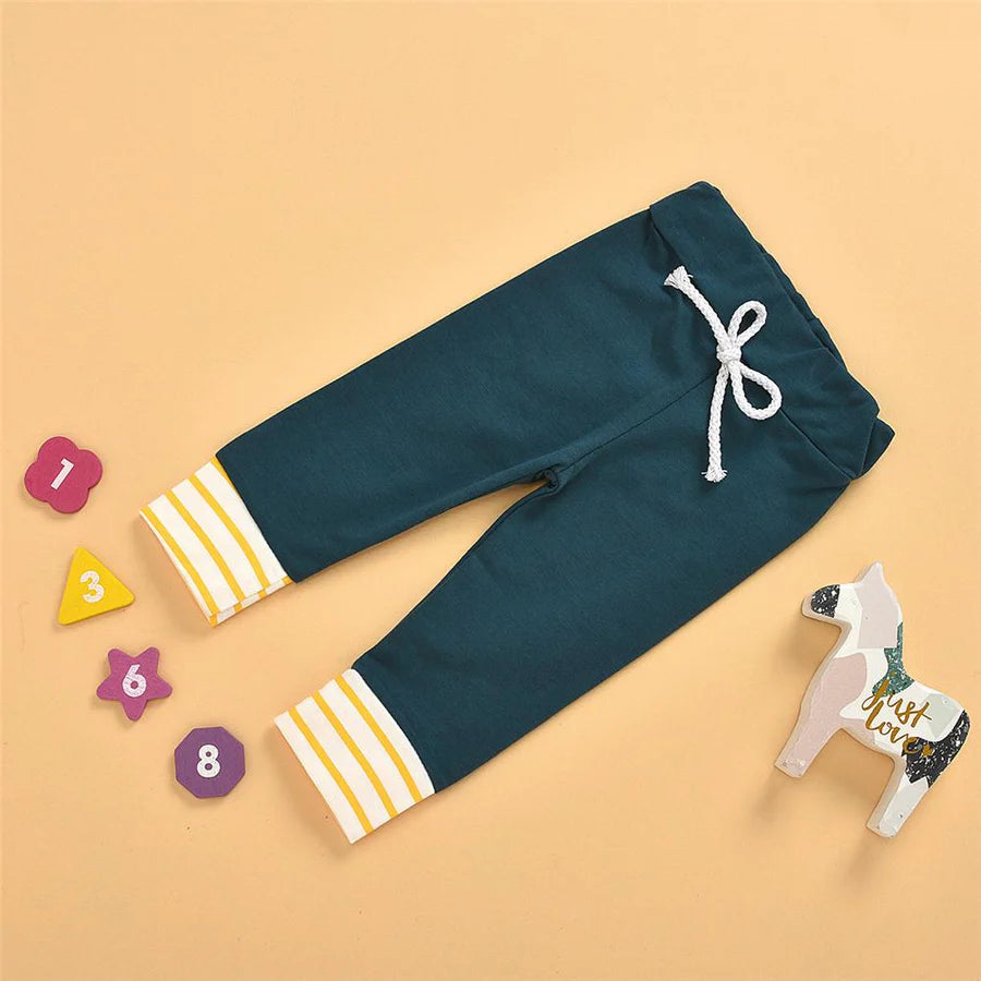 Baby Boys Striped Long Sleeve Top and Pants