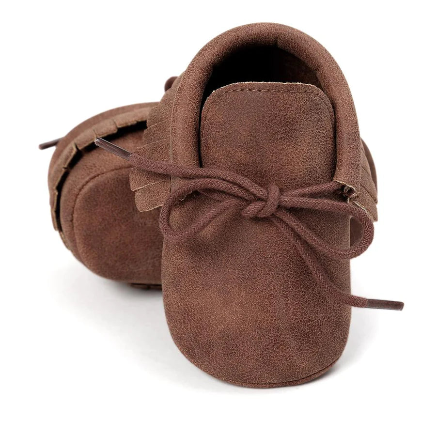 Baby Boys Tassel Lace Comfy Flat Shoes