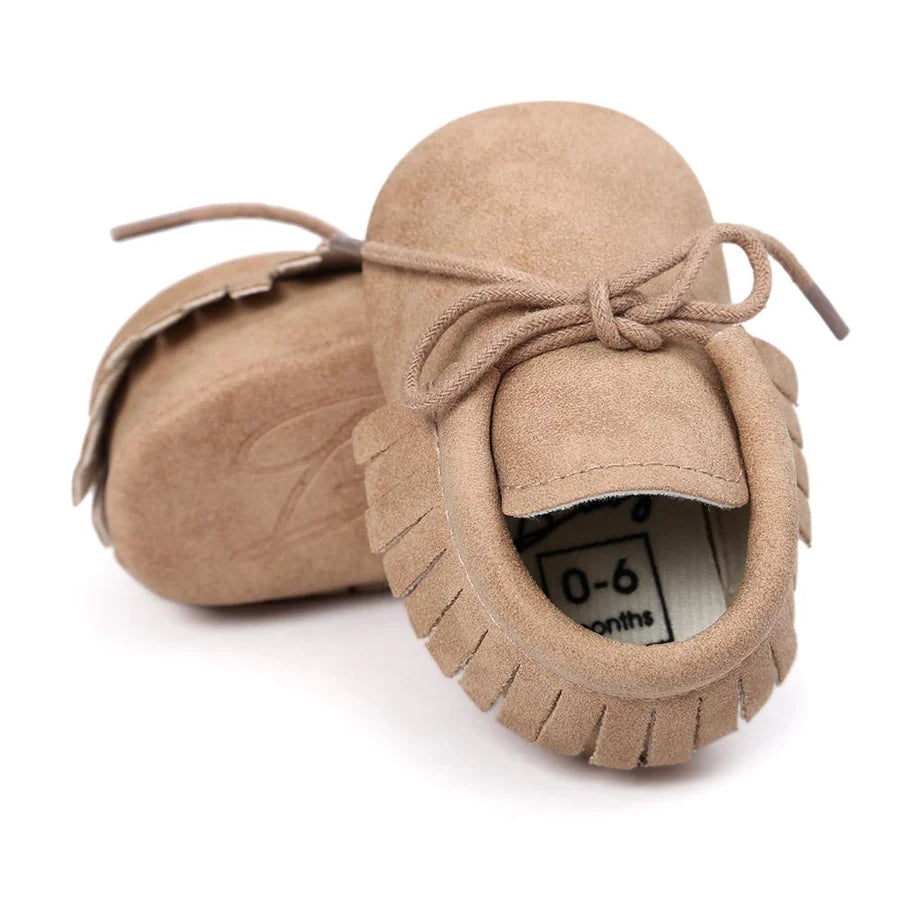 Baby Boys Tassel Lace Comfy Flat Shoes