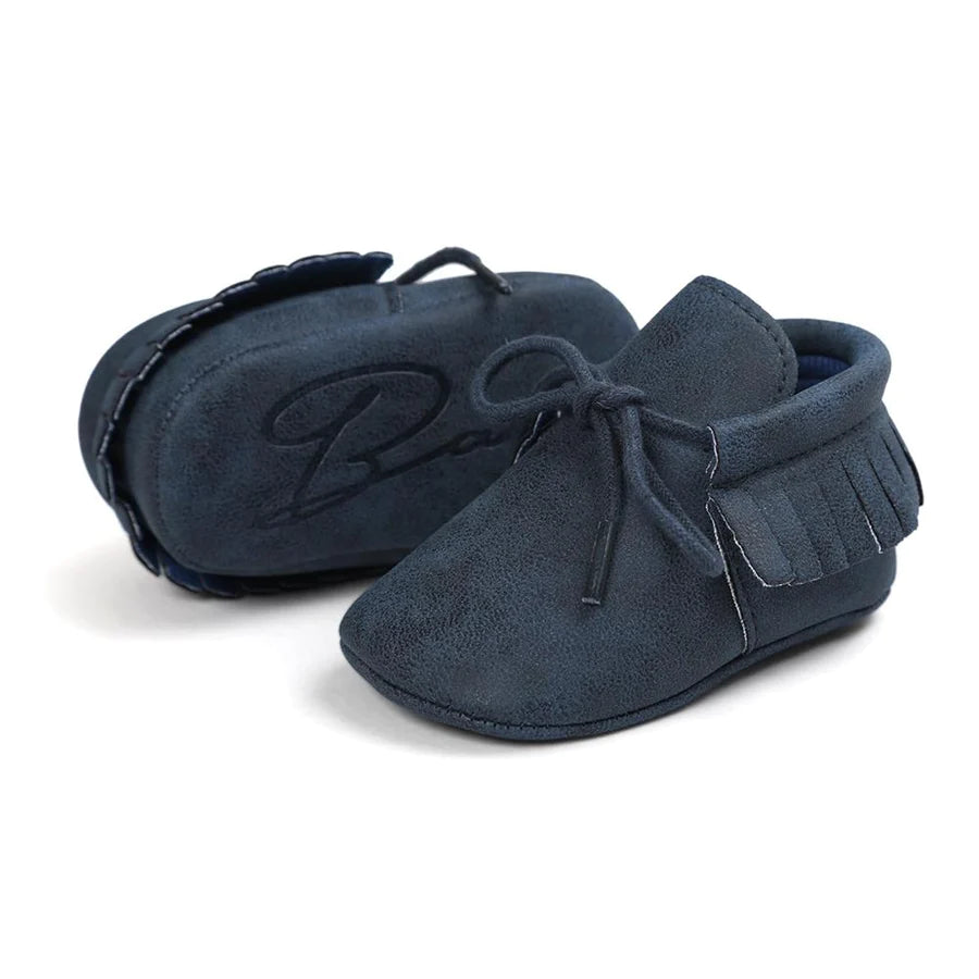 Baby Boys Tassel Lace Comfy Flat Shoes