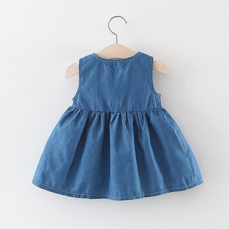 Baby Girls Denim Style Dress