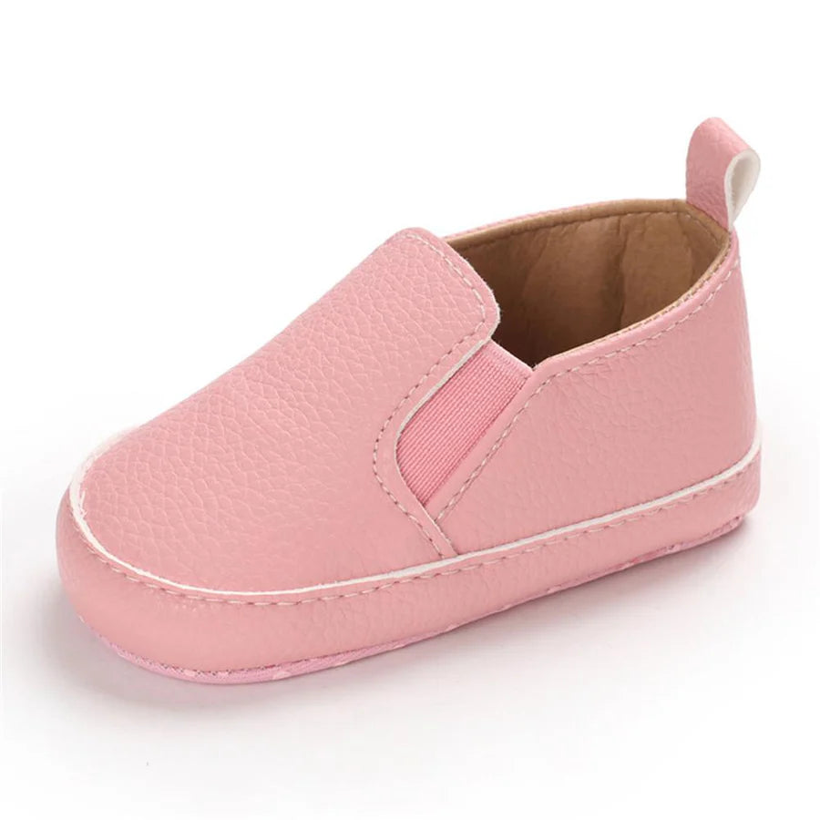 Baby Girls Non Slip Solid Color Sneakers