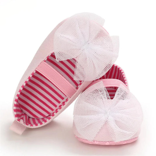 Baby Girls Princess Lace Slip On Flat Shoes