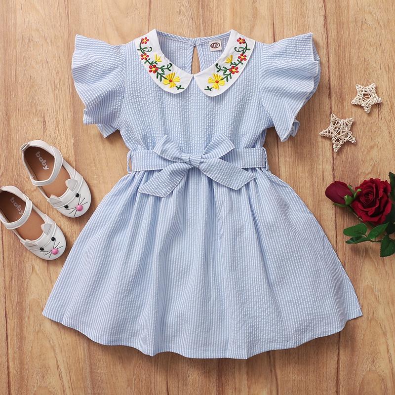 Toddler Girls Blue Dress