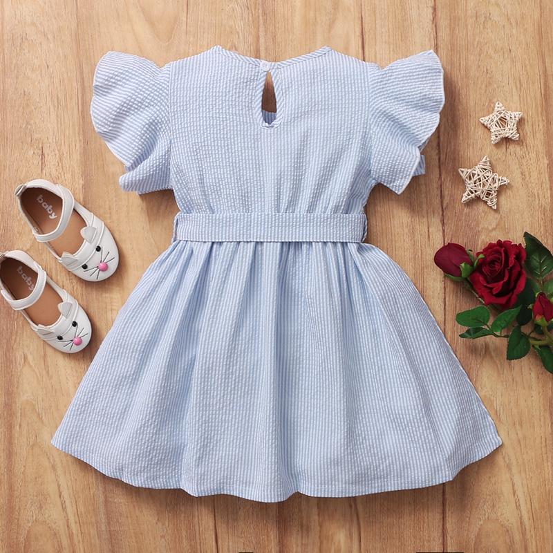 Toddler Girls Blue Dress