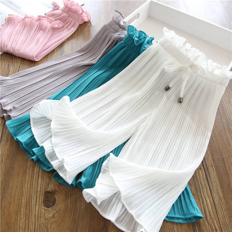 Toddler Girls Chiffon Pants