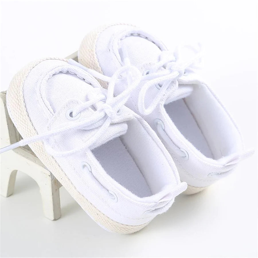 Unisex Lace Up Flat Shoes